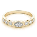 Classic Oval Stackable Diamond Ring | The Carat Lab