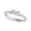 Classic Dual Diamond Ring- 0.65 Cttw | The Carat Lab