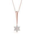 Snowflake Diamond Pendant | The Carat Lab