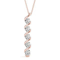 Swaddle Diamond Pendant- 0.25 Cttw | The Carat Lab