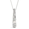 Dewdrop 3 Diamond Pendant- 0.50 Cttw | The Carat Lab