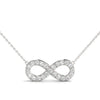 Infinity Diamond Pendant | The Carat Lab