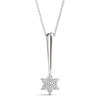 Snowflake Diamond Pendant | The Carat Lab