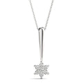 Snowflake Diamond Pendant | The Carat Lab