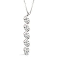 Swaddle Diamond Pendant- 0.50 Cttw | The Carat Lab